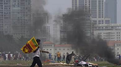 ​سريلانكا.. ارتفاع عدد مصابي الاحتجاجات إلى 78 شخصا واستقالة رئيس الوزراء